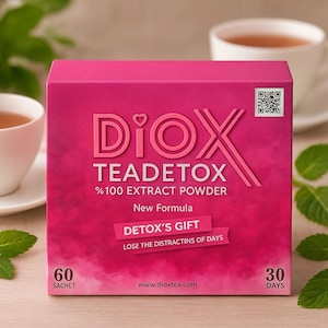 Diox Tea – Kruidenthee met frambozensmaak en hologram