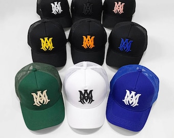 Gorra estilo camionero Amiri // Gorra snapback de malla // Gorra con logo estilo streetwear unisex