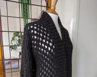 CROCHET PATTERN, coat sweater crochet pattern, oversized cardigan crochet pattern 285, Instant download