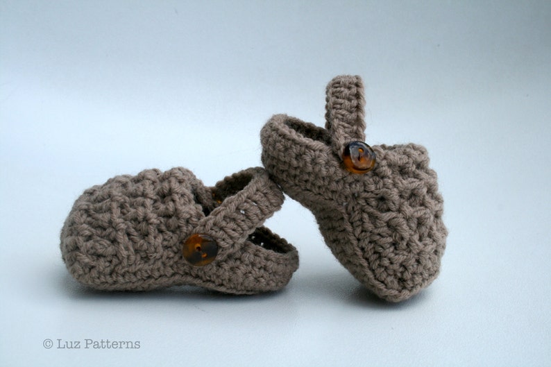 Crochet Patterns Crochet Baby Slipper Pattern Baby Clogs Etsy UK