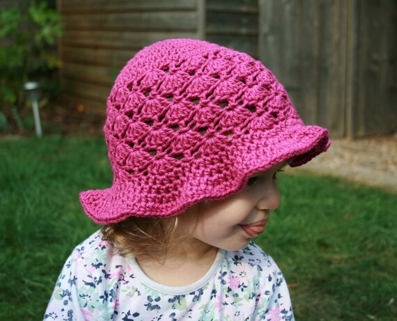 Patr n de Ganchillo patr n de gorro de verano en espanol gorro de ni os con alas de ganchillo 60 Instant Download