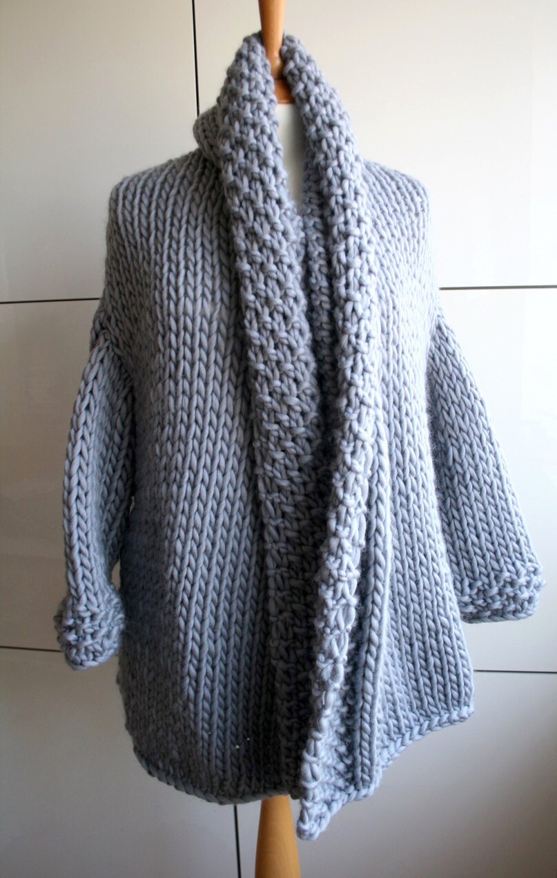 KNITTING PATTERN Coat Sweater Knitting Pattern Oversized - Etsy UK