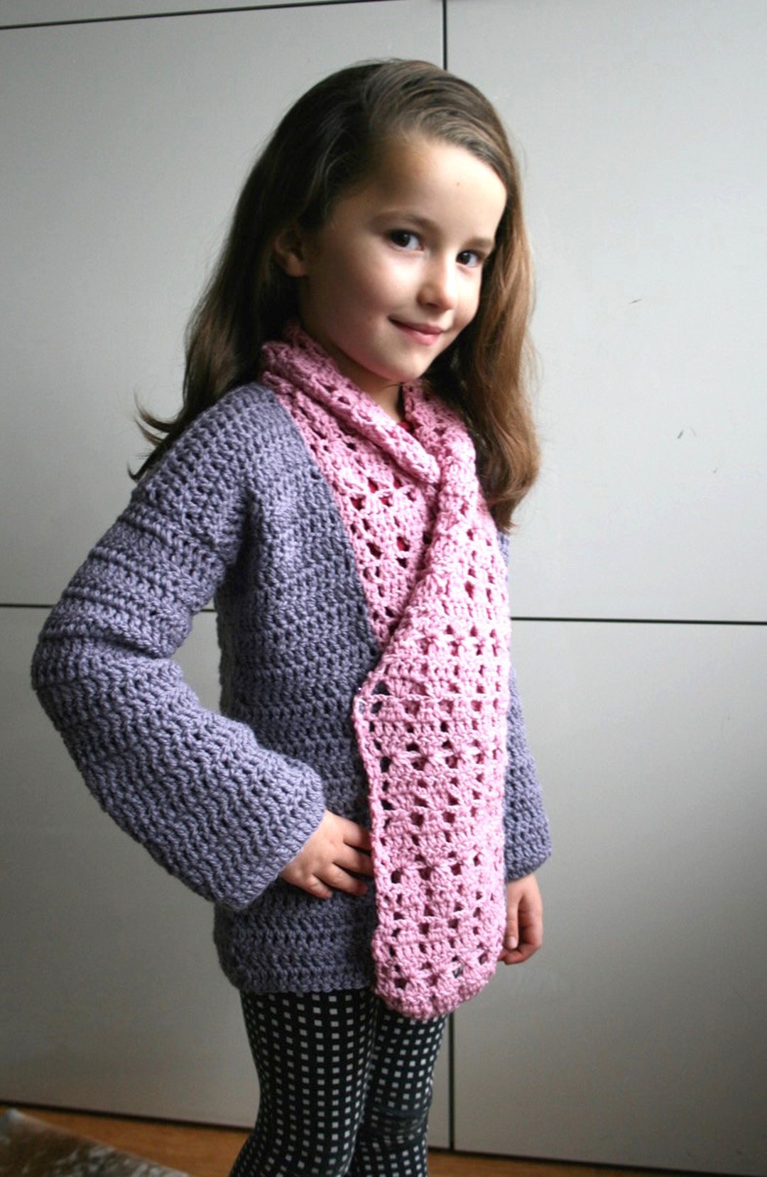 Crochet Pattern, Comfy Fall Sweater, Cardigan Crochet Pattern, Sweater