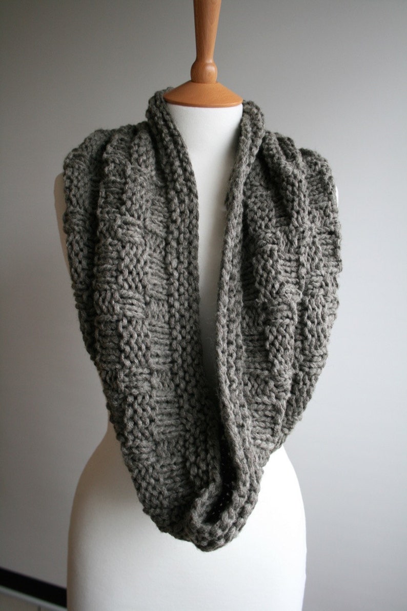 KNITTING PATTERN Cozy Winter cowl knitting pattern 09 Etsy