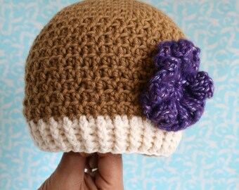 Crochet pattern, Crochet hat pattern, crochet baby hat pattern, vintage inspired crochet hat pattern (112) 5 sizes INSTANT DOWNLOAD