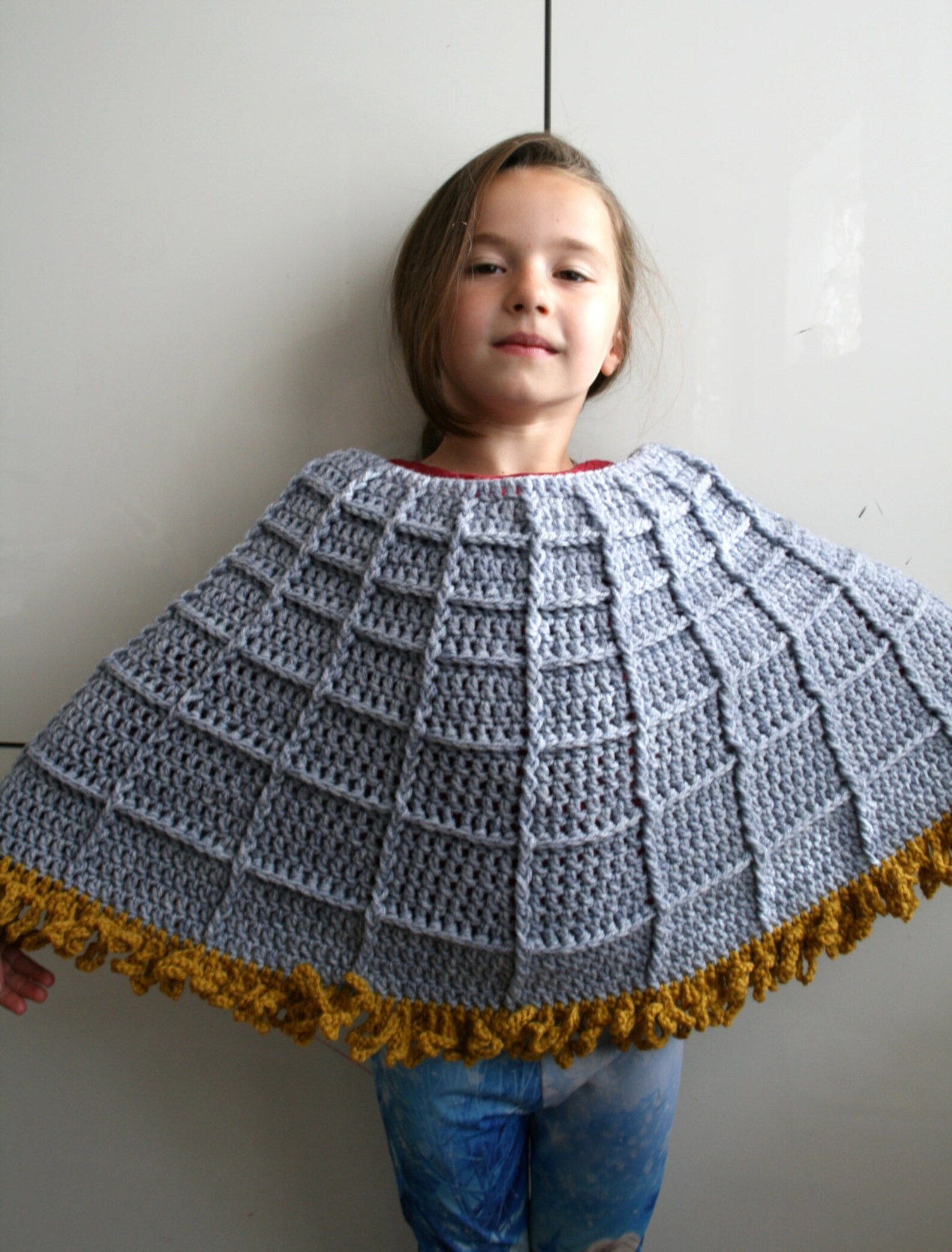 Crochet Pattern Crochet Poncho Pattern Toddler Child and Etsy