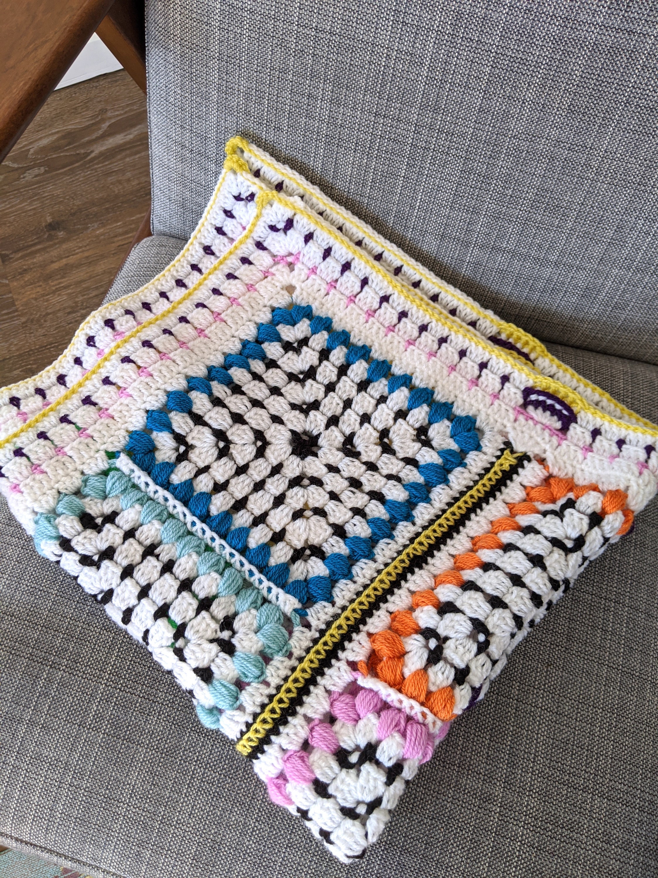 Crochet Pattern Baby Crochet Blanket Pattern Black and White - Etsy