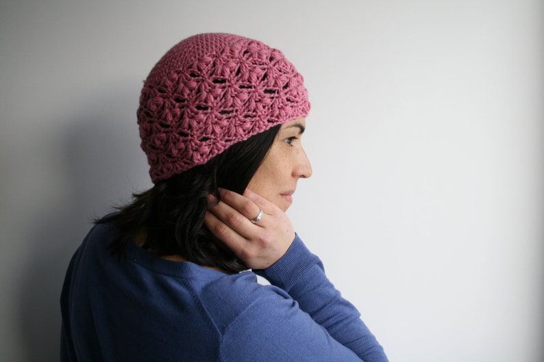 Crochet hat PATTERN, INSTANT DOWNLOAD crochet women beanie pattern crochet women hat pattern 122 image 2