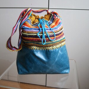 Crochet Pattern Crochet Bag Pattern Crochet Color Bag - Etsy