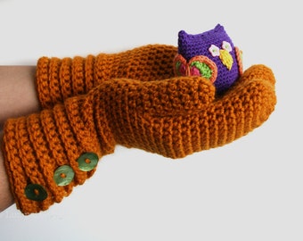 Modèle au crochet, modèle de mitaines fille et femme, modèle au crochet chauffe-poignet, modèle de gant au crochet (115) TÉLÉCHARGEMENT INSTANTANÉ