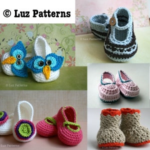 CROCHET PATTERN, Crochet Patterns choice any 3 patterns for only 12 dollars image 5
