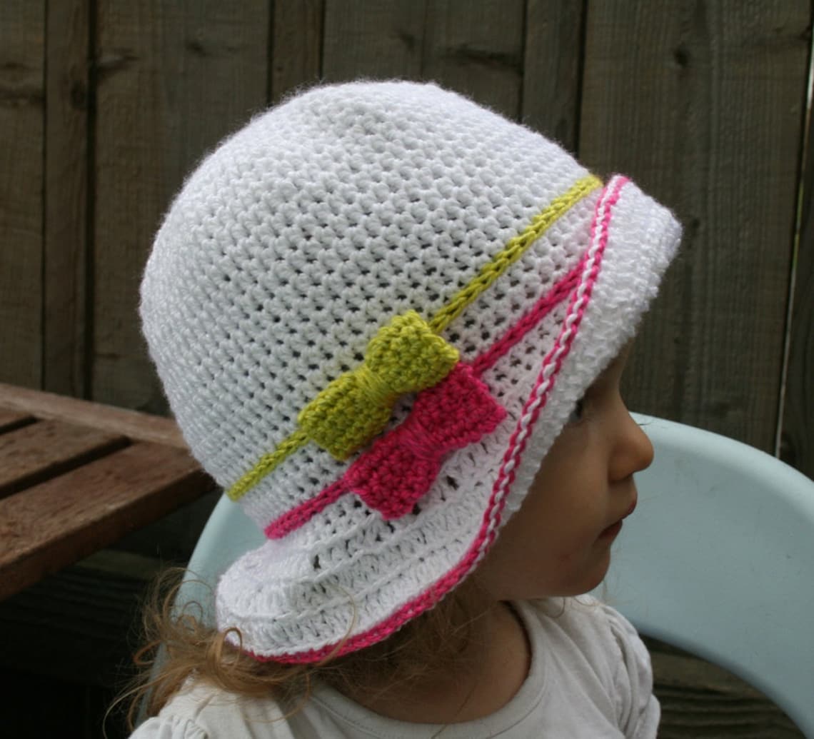 Crochet hat pattern summer floppy hat pattern crochet summer Etsy
