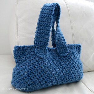 Crochet Bag Pattern, INSTANT DOWNLOAD, Crochet Handbag Pattern Vintage ...