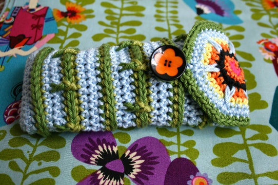 Crochet Pattern, Crochet Glasses Case Pattern, Crochet Purse Pattern 205  Instant Download 