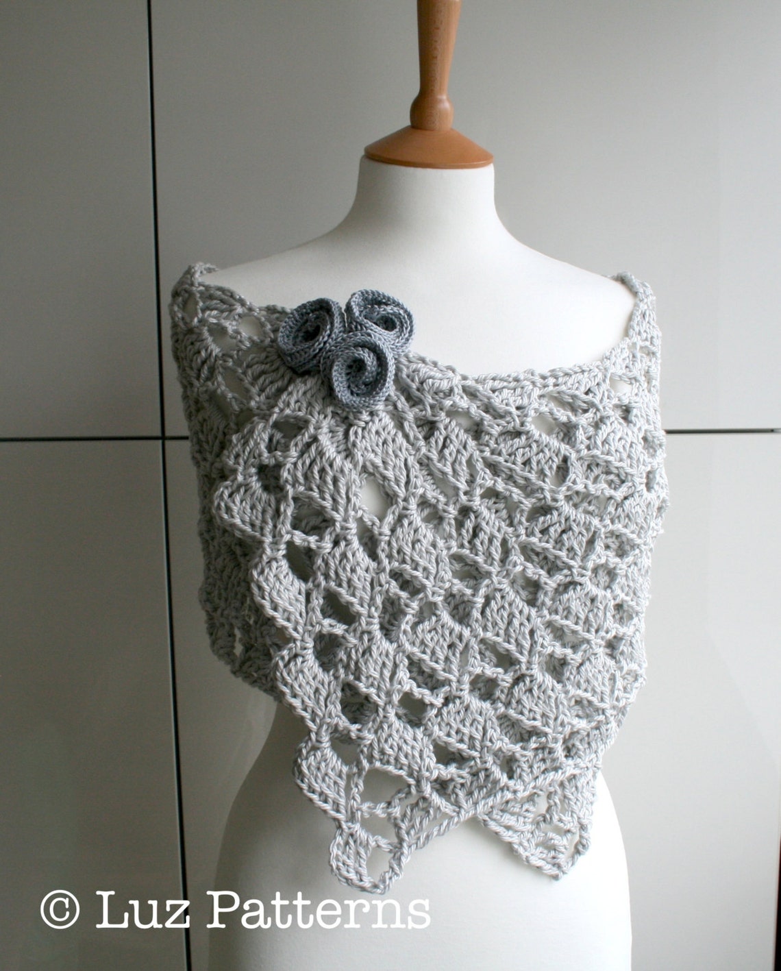 Crochet Pattern Summer Evening Wrap Crochet Pattern 145 Etsy