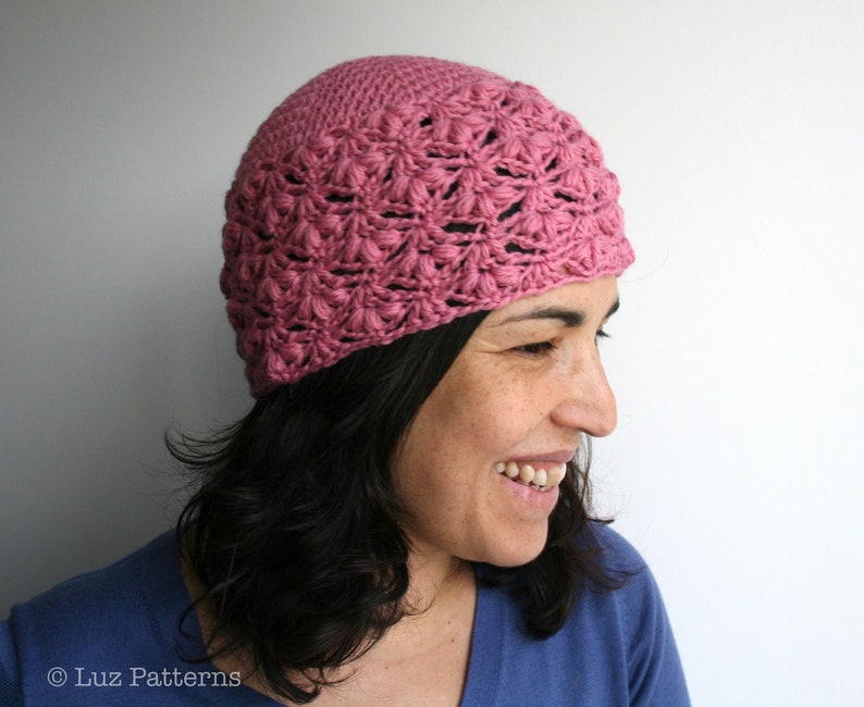 Crochet hat PATTERN, INSTANT DOWNLOAD crochet women beanie pattern crochet women hat pattern 122 image 4