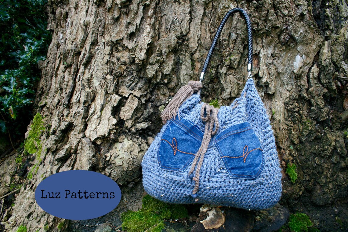 Crochet Pattern Crochet Bag Pattern Crochet Color Bag Etsy UK