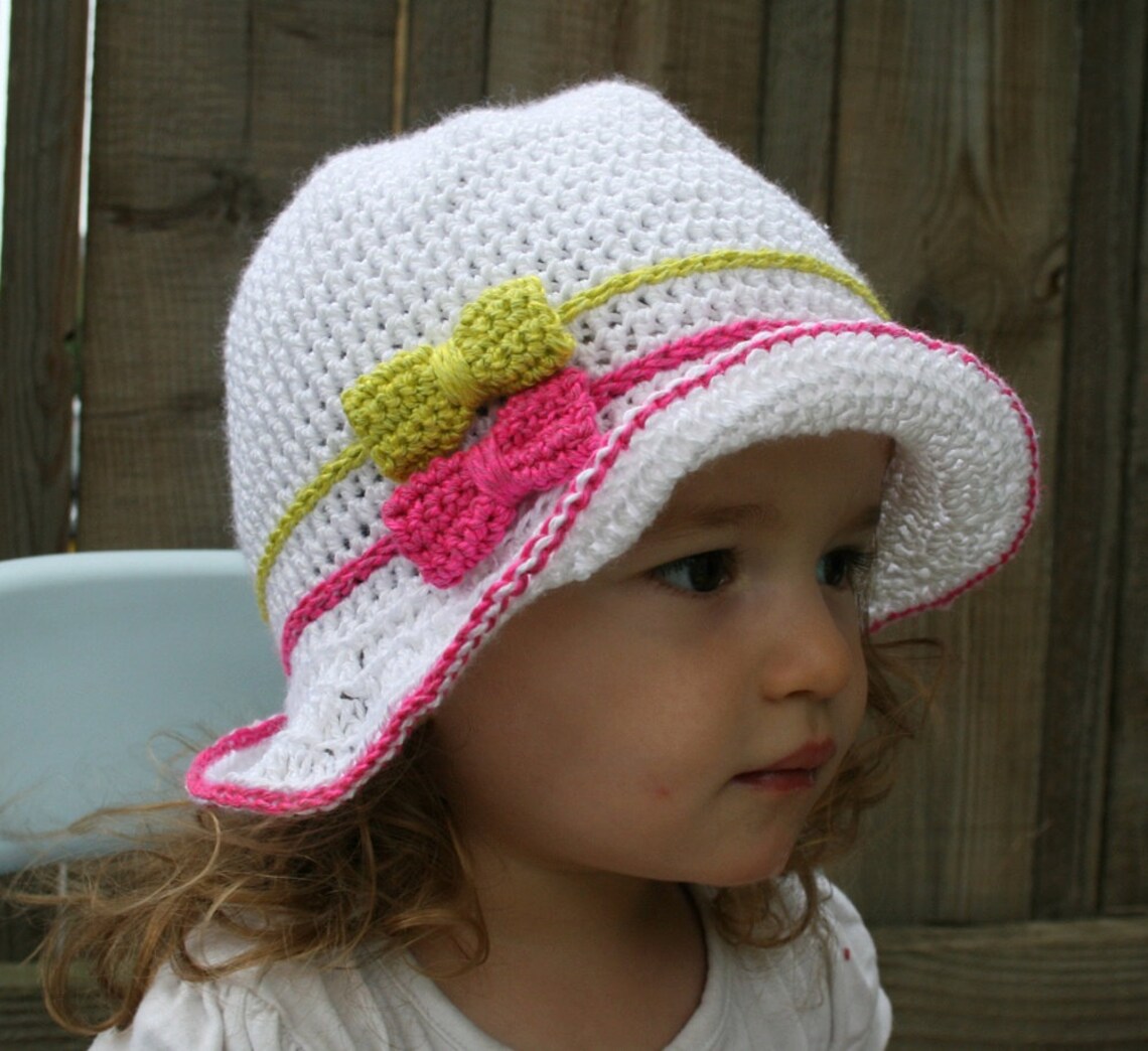 Crochet hat pattern summer floppy hat pattern crochet summer Etsy