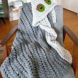 Crochet blanket pattern, Sleepy Afghan Crochet pattern, hooded blanket crochet pattern 263 INSTANT DOWNLOAD image 5