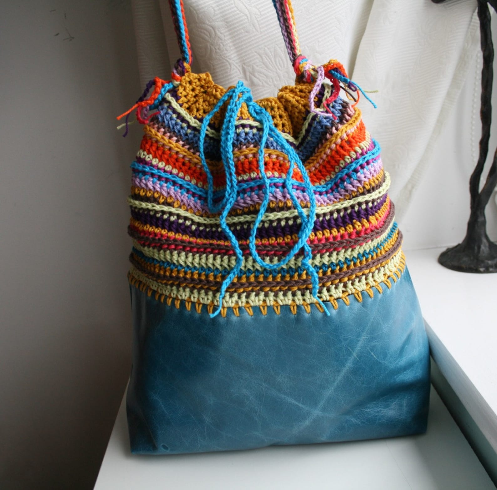 Crochet Pattern Crochet Bag Pattern Crochet Color Bag - Etsy