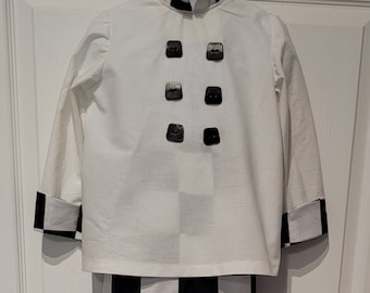 Chef Costume with Hat Child's Size 4 and 3