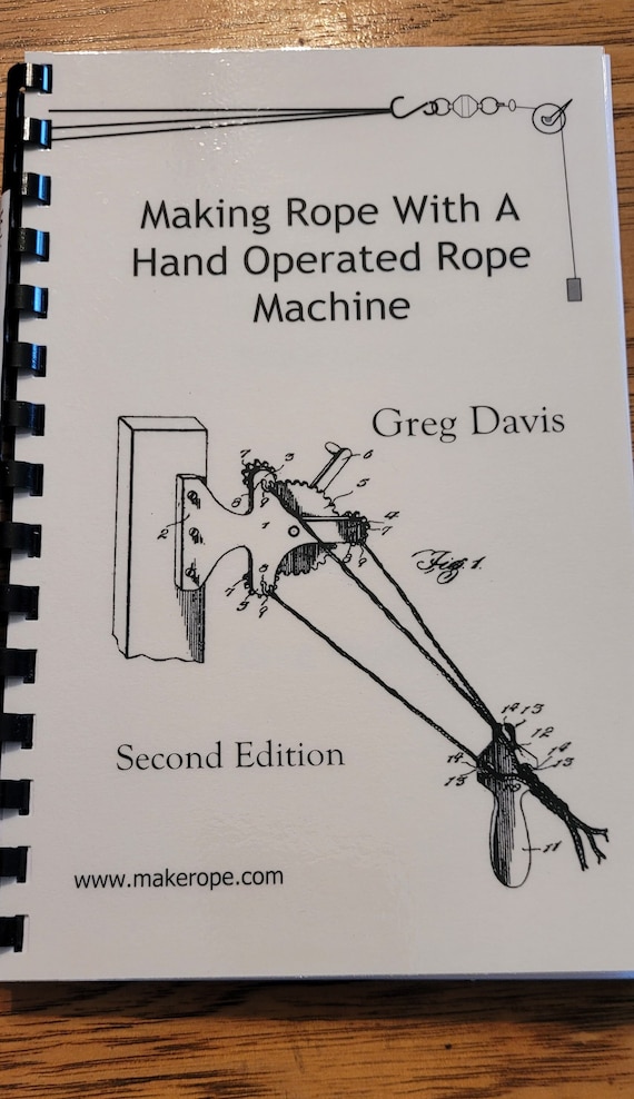 Making Rope With Hand Operated Machines -  Canada