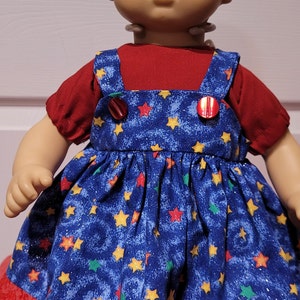 Top and jumper fits 15&quot; or Bitty Baby