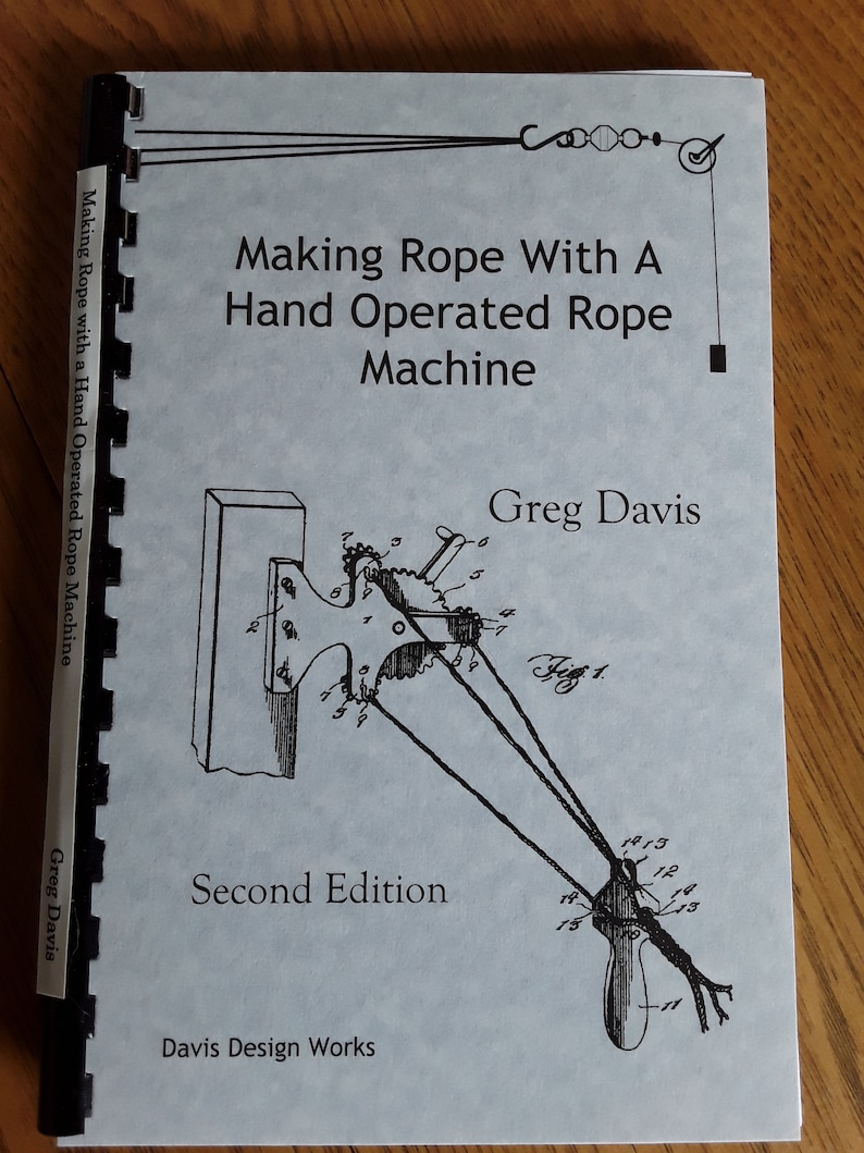Making Rope With Hand Operated Machines Etsy