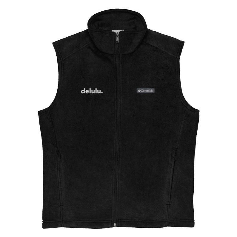 Delulu Men’s Columbia fleece vest