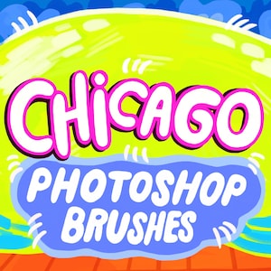 Chicago Photoshop Brush Pack – Urban Texture Brushes for Digital Art – .ABR Brush Set for Photoshop & Fresco