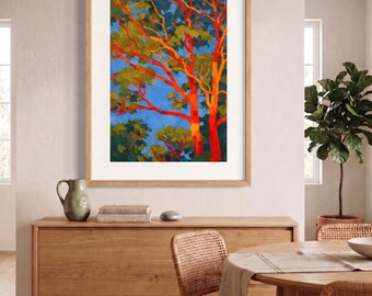 Atardecer de eucalipto