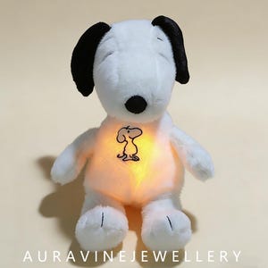 Breathing Snoopy Stuffed Animal – Soothing Sleep Toy for Babies, Calming Plush Companion