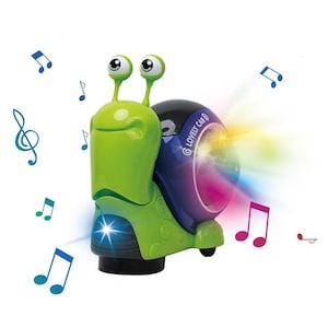 Interactive Musical Snail – Light-Up Toy with Switch for Toddlers