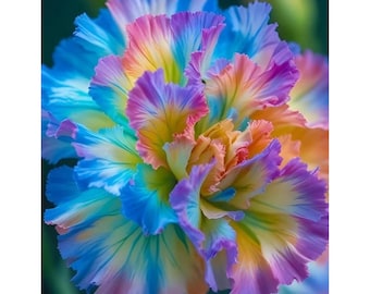 50 semillas de iris arcoíris perennes para jardín doméstico (cultivo casero)