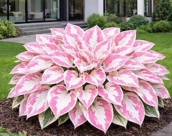 Más de 200 semillas de hosta exótica / Plantas perennes de sombra con forma de corazón