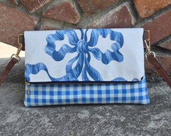 Bolso bandolera plegable, bolso vegano, bolso de mano vintage