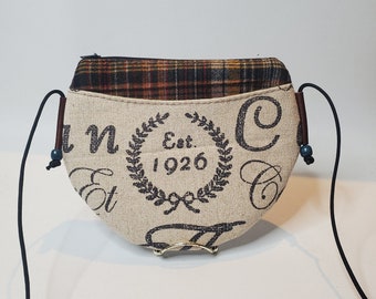 crossbody demi-lune, sac à bandoulière, petit sac à main, petit sac à bandoulière, petit bandoulière