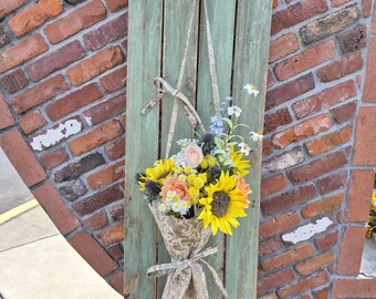 Bolsa de tela para flores recién cortadas, ideal para el mercado de agricultores, para guardar decoración de jardín