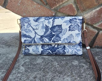 Bolso bandolera plegable, bolso vegano, bolso de mano vintage
