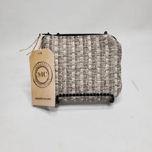 Bolsa con cierre, bolsa para aceites esenciales, bolsa para lápices, billetera bonita, bolsa para cosméticos, billetera pequeña, tarjetero de regalo, monedero reciclado