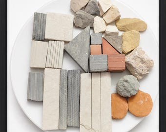 Esible  Elite Earthy Mega-Mix - White, Black, Red & Cream Clay - Ultimate ASMR World Collection 550gram