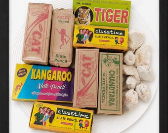 Edible clay Best Quality! : White Clay / Slate Pencil — Snappy / Pure 500gram