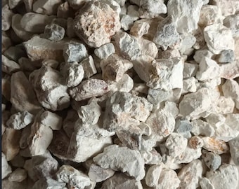 EDIBLE white gold clay chunks extra cravings 400g