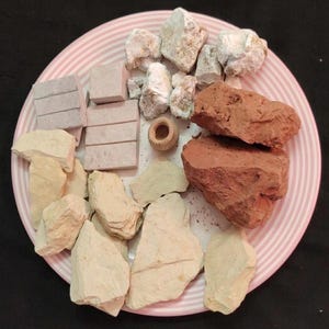 Arcilla mixta comestible Earthy de excelente calidad e higiénica, 600 gramos.