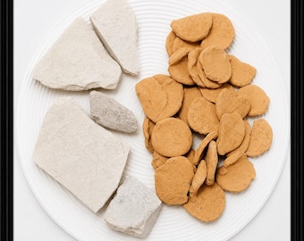 Edible white clay /punjabi biscuit clay 500g