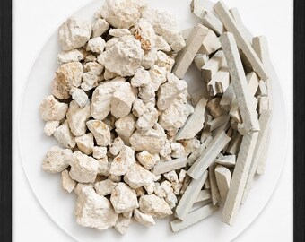 Ultra-Snappy Edible White Khadi & Slate Pencil Mix --- 400 GM (Legendary Quality)