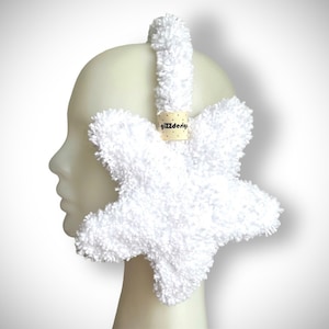 Star Earmuffs by giZZdesign, Christmas Gift, Teddy earmuffs, Premium Hand Made Product, You can choose color...