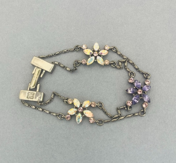GIVENCHY Bracelet Bangle Chain authentic Vintage … - image 8