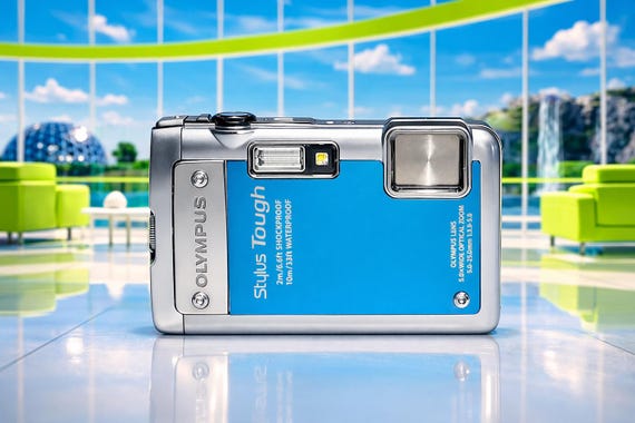 Olympus Stylus Tough 8010 Digital Camera | Waterproof Shockproof Y2K Digicam
