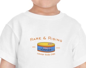 Caviar Bump Toddler Tee | Funny Kids Shirt, Boys Girls